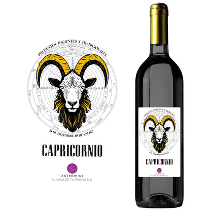 Vino del Zodiaco Capricornio | Regalo para capricornio - TotalVinum