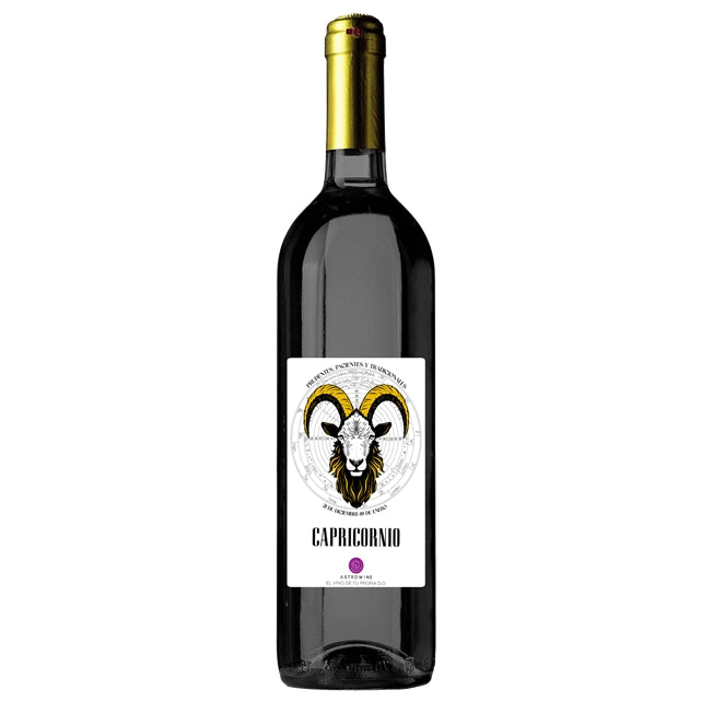 Vino del Zodiaco Capricornio | Regalo para capricornio - TotalVinum